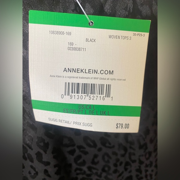 Anne Klein blouse - Picture 8 of 9